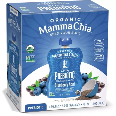 Mamma Chia Blueberry Acai Squeeze Vitality Snack