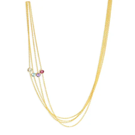 Maya Brenner Single Birthstone Necklaces