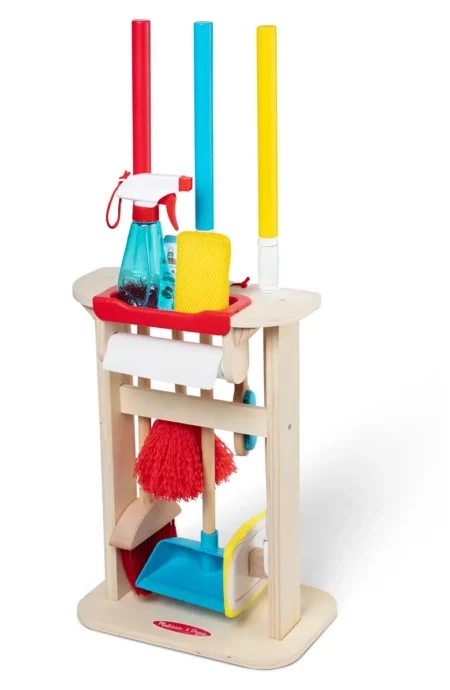 Melissa & Doug Deluxe Sparkle & Shine Cleaning Set Toy