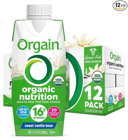 Organic Nutrition Grass-Fed Protein Shake