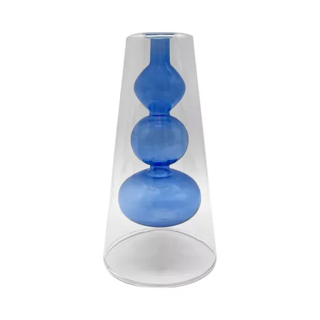 Sonoma Goods for Life Blue Glass Propogation Bud Vase