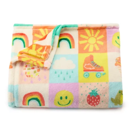The Big One Kids Oversized Supersoft Plush Throw