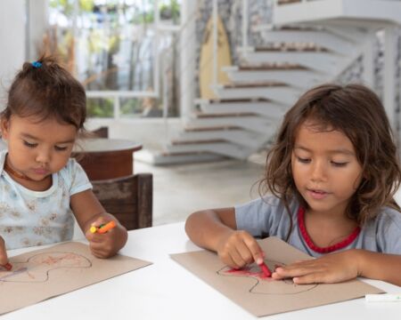 kids doing craft Motherly