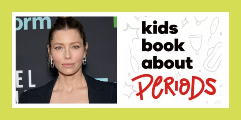 jessica biel book about periods Motherly