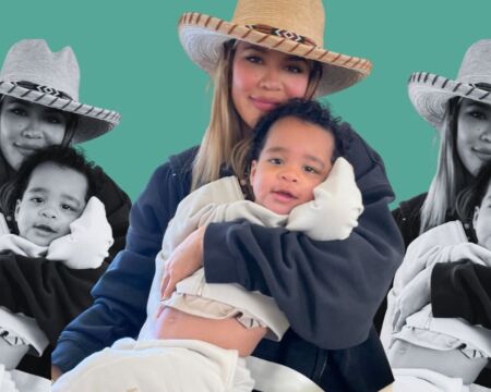 khloe kardashian with son Motherly