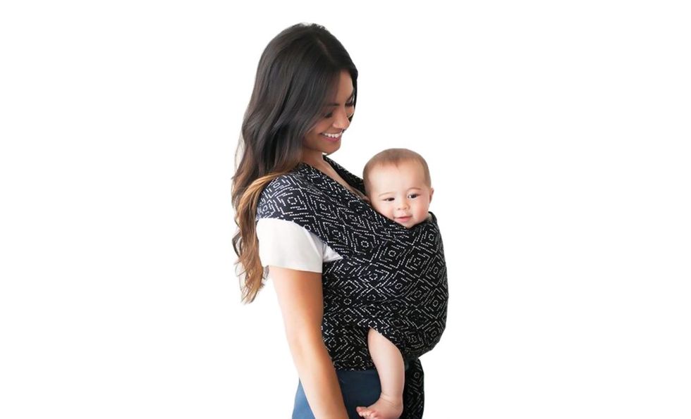 Petunia Pickle Bottom for Moby Wrap Baby Carrier, Strolling in Salvador