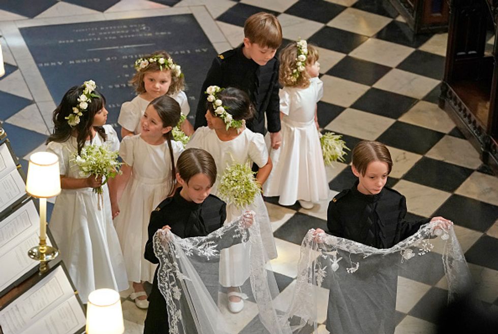 5 photos of kids being kids at royal wedding 3 Motherly