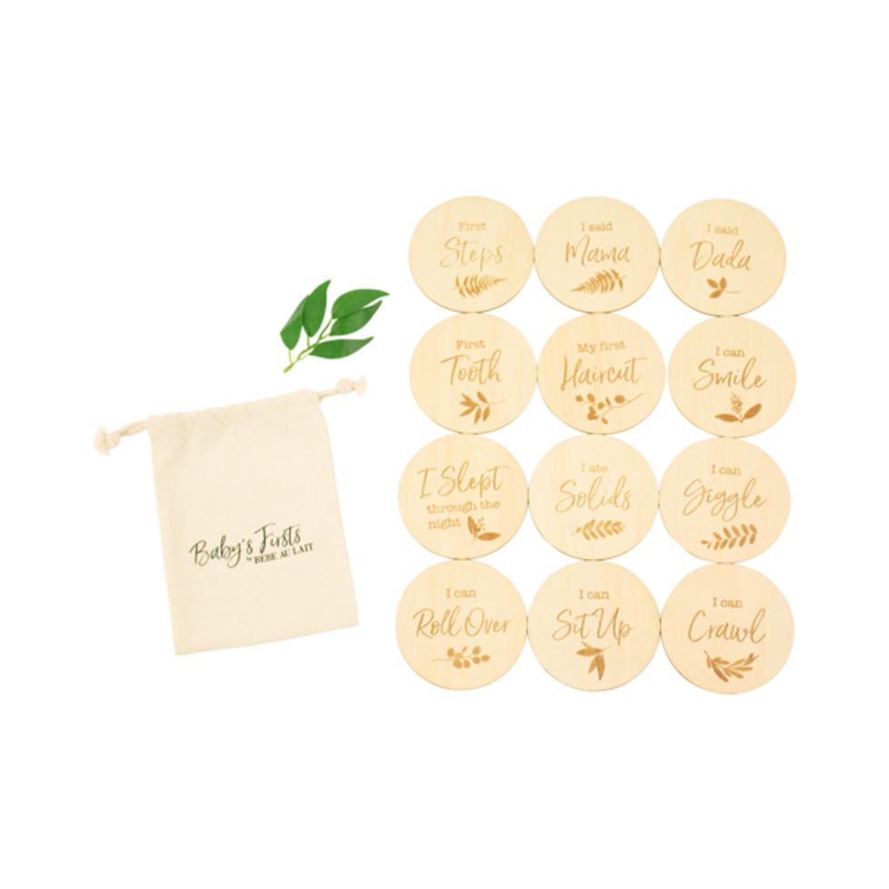 Bebe au Lait baby's first milestones moments