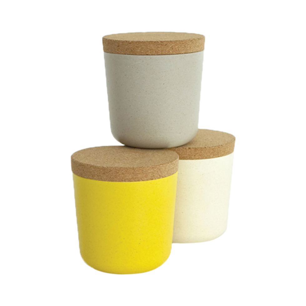 EKOBO bamboo storage jars