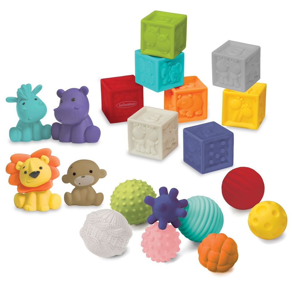 Infantino balls and blocks