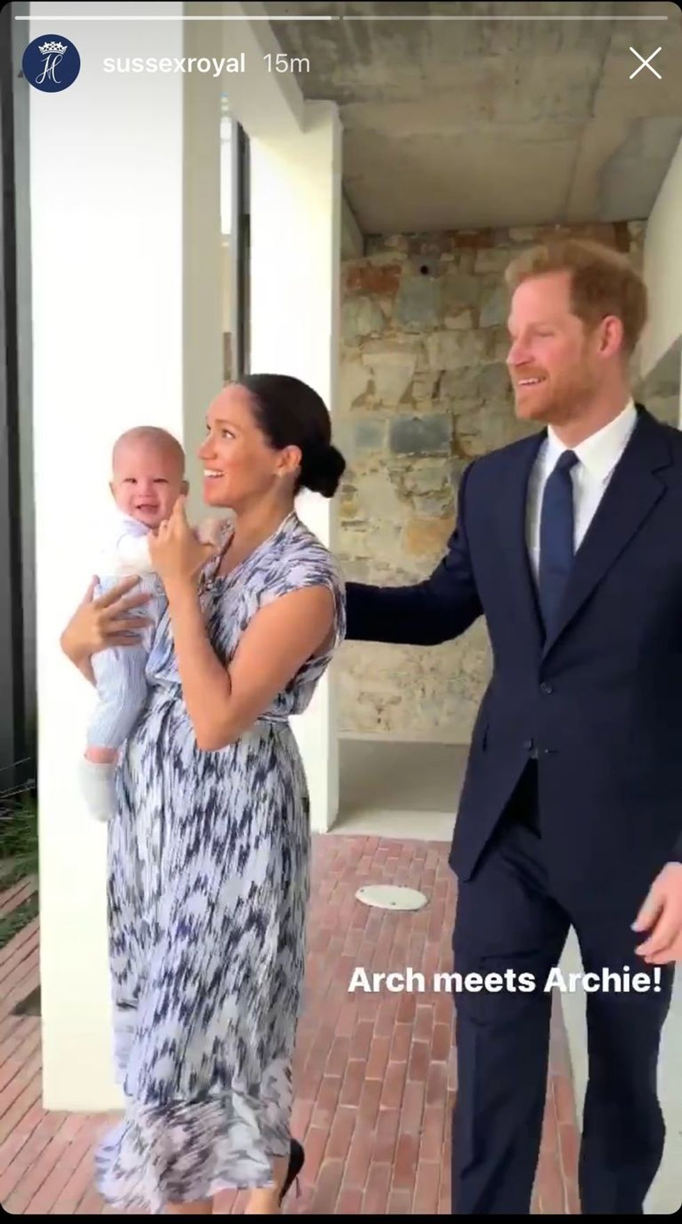 all the new photos of baby archie in south africa 0