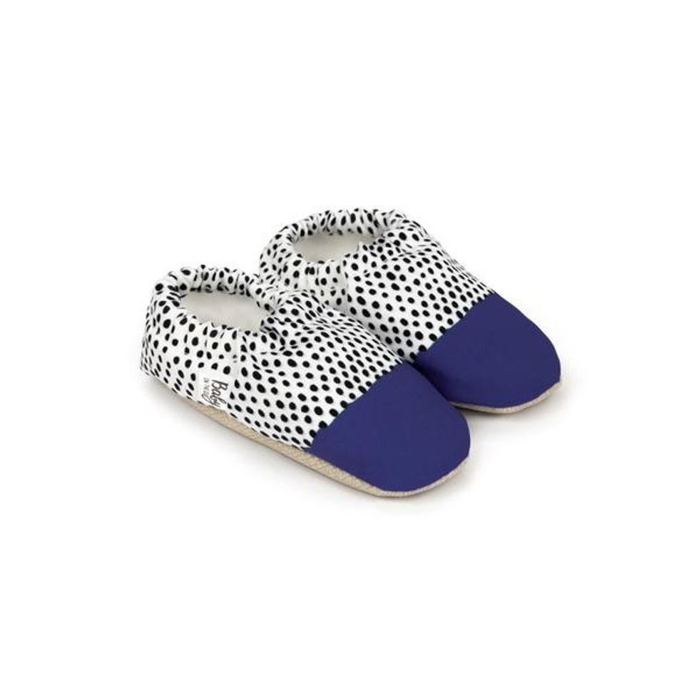 Baby on the Go polka dot blue