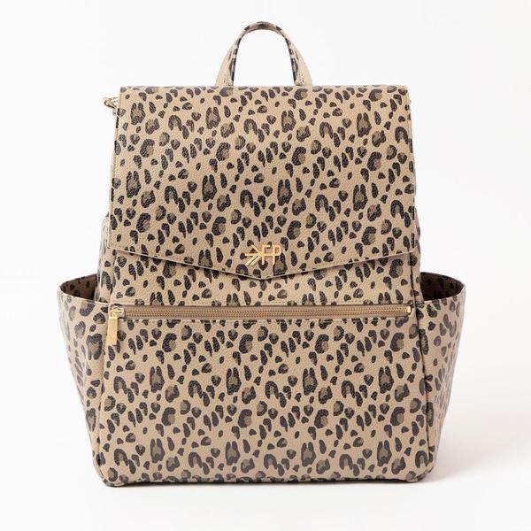 Freshly Picked leopard classic diaper bag