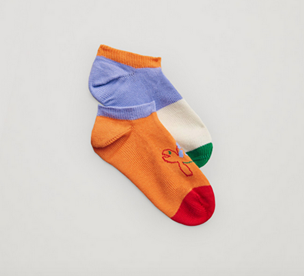 COS printed socks