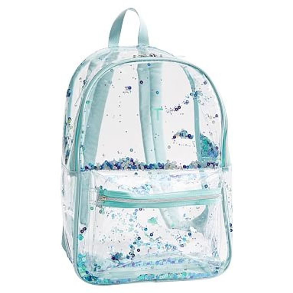 Pottery Barn clearly there backpack