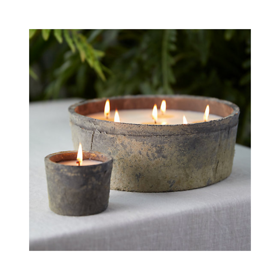 Everything you need to turn your backyard into the ultimate oasis (for you + your kids) citronella candle