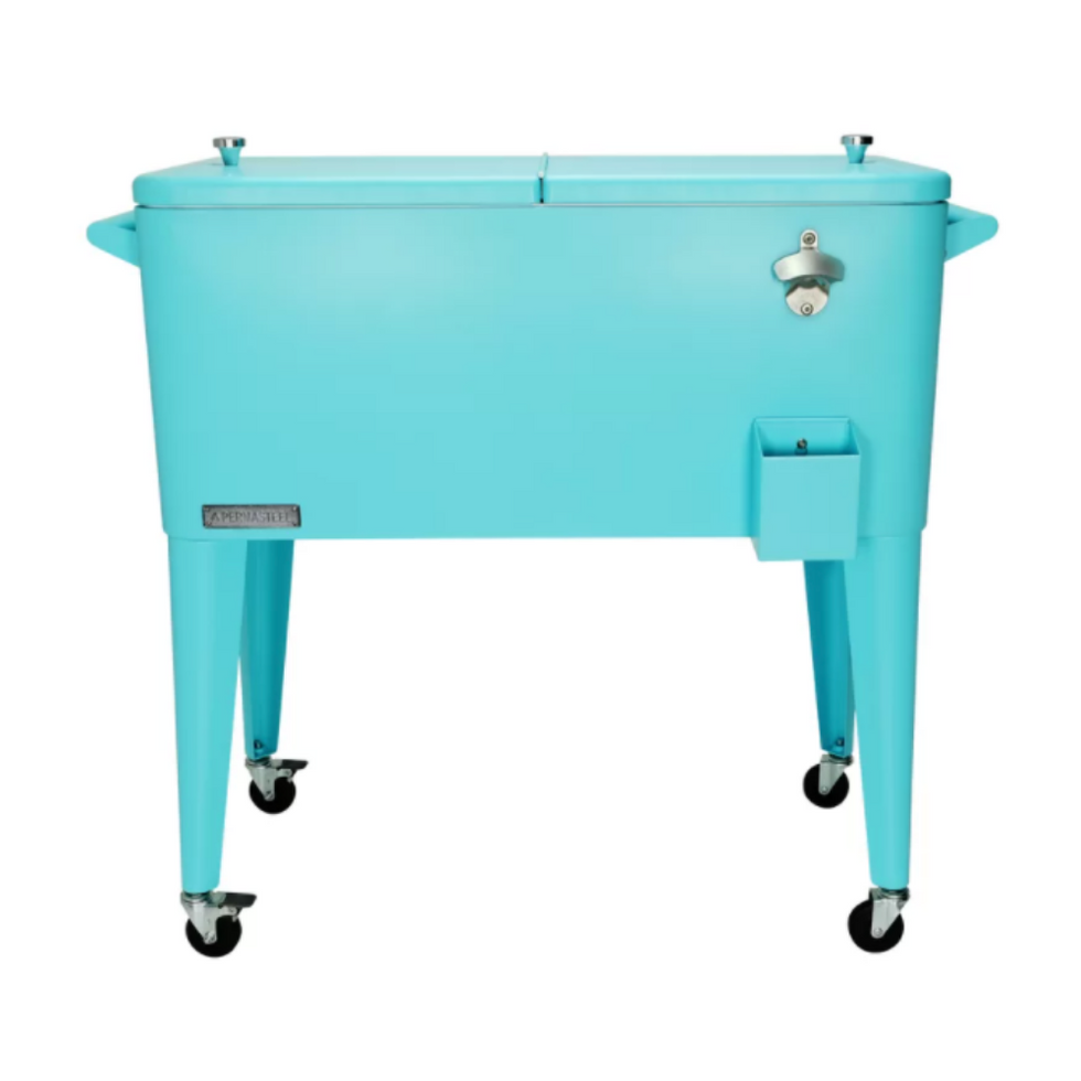 Everything you need to turn your backyard into the ultimate oasis (for you + your kids) rolling big cooler