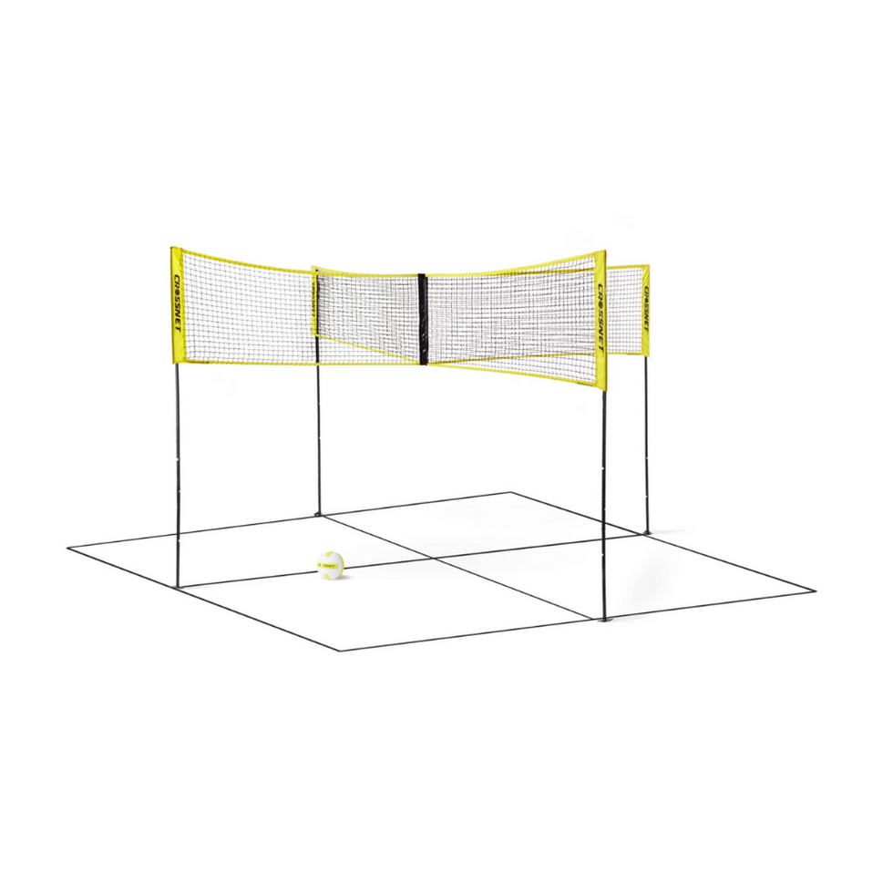 Everything you need to turn your backyard into the ultimate oasis (for you + your kids) cross net volleyball