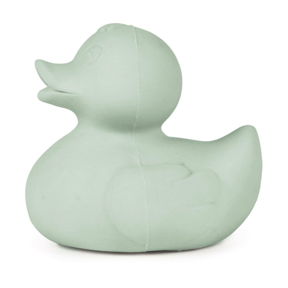 Oli and Carol natural rubber duck