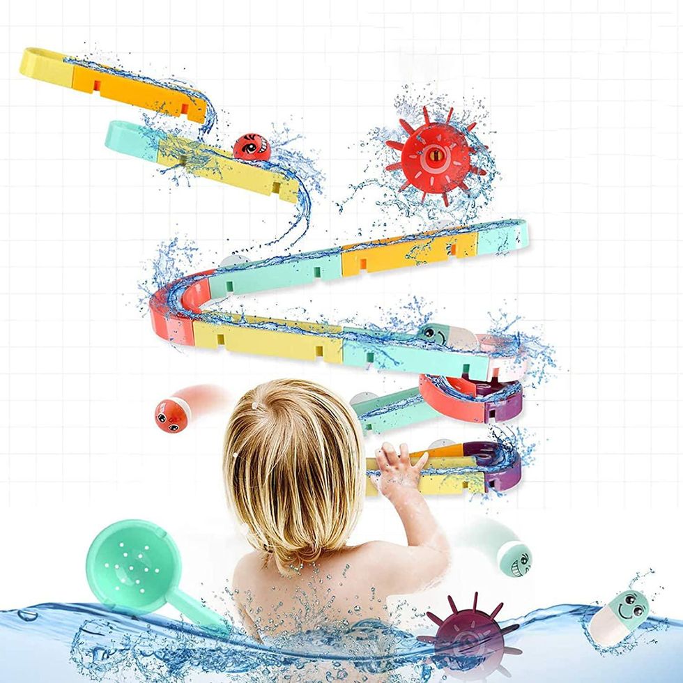 ELOT slide and splash water ball track