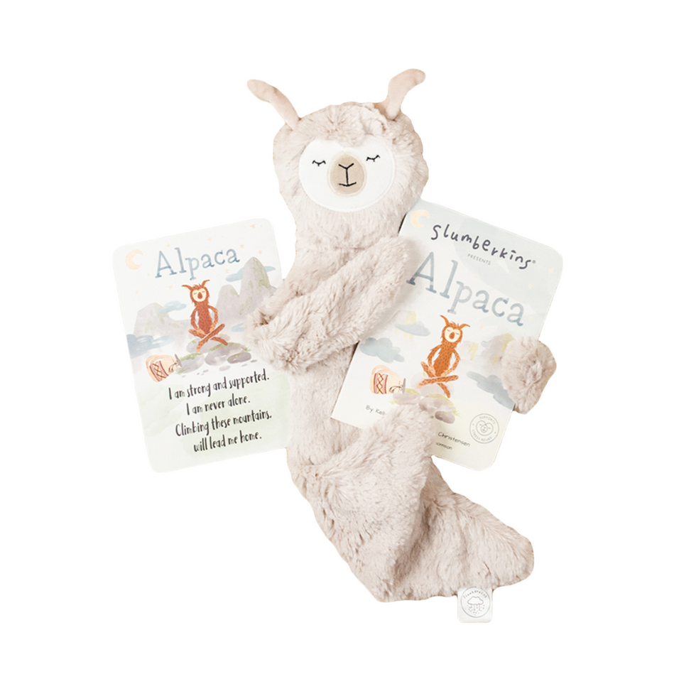 9 open-ended toys that won't clash with your decor, mama Slumberkins Alpaca Snuggler