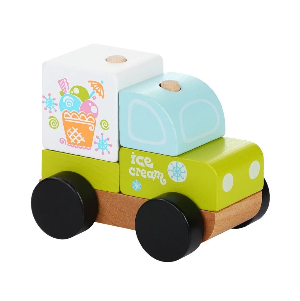 9 open-ended toys that won't clash with your decor, mama Wise Elk wooden ice cream car