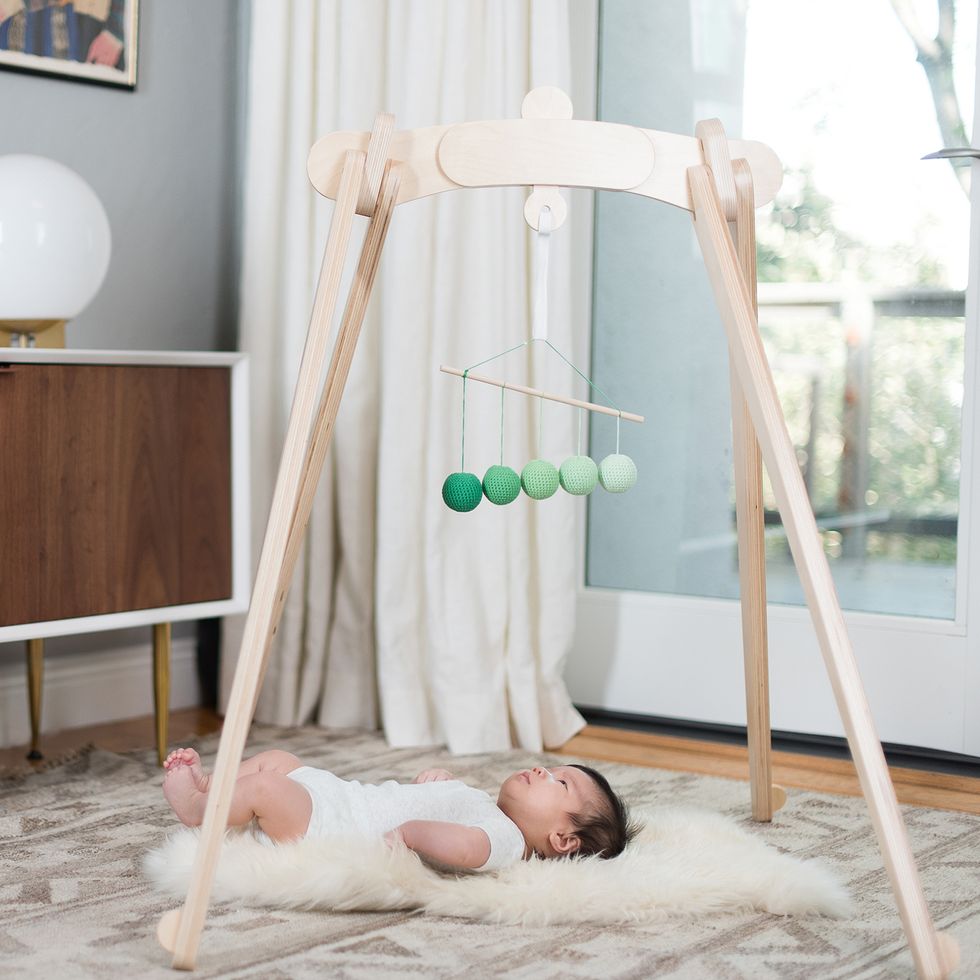 9 open-ended toys that won't clash with your decor, mama Monti Kids activity gym and play kit