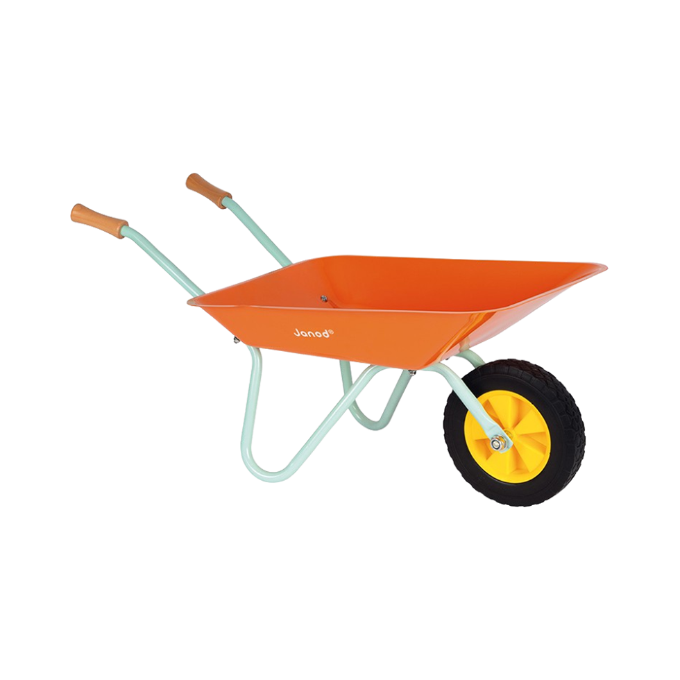 Janod kid's metal wheelbarrow
