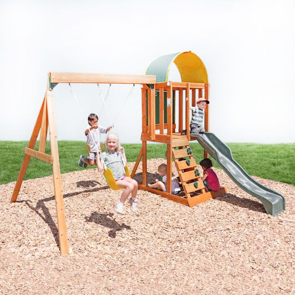 KidKraft Ainsley Wooden Swing Set / Playset