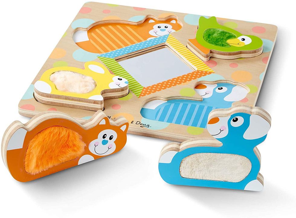 Melissa and Doug first play touch and feel puzzle