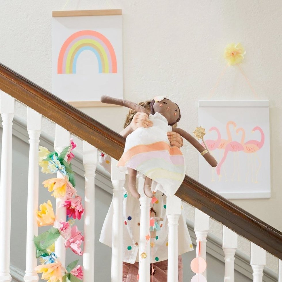 Meri Meri mia rainbow doll