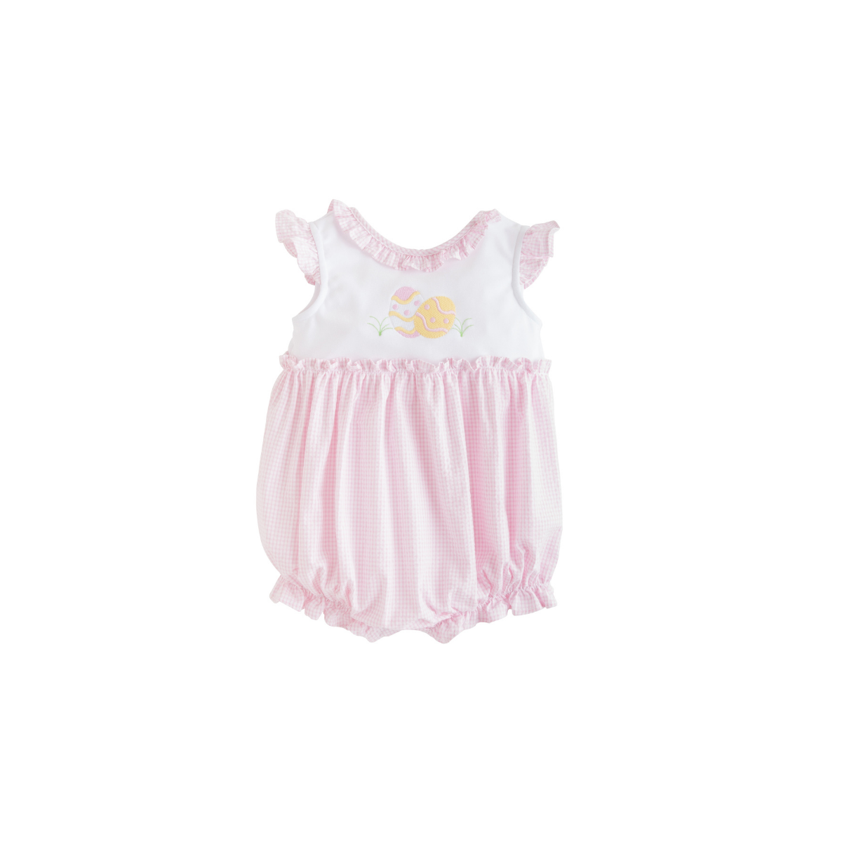 Little English easter bubble romper