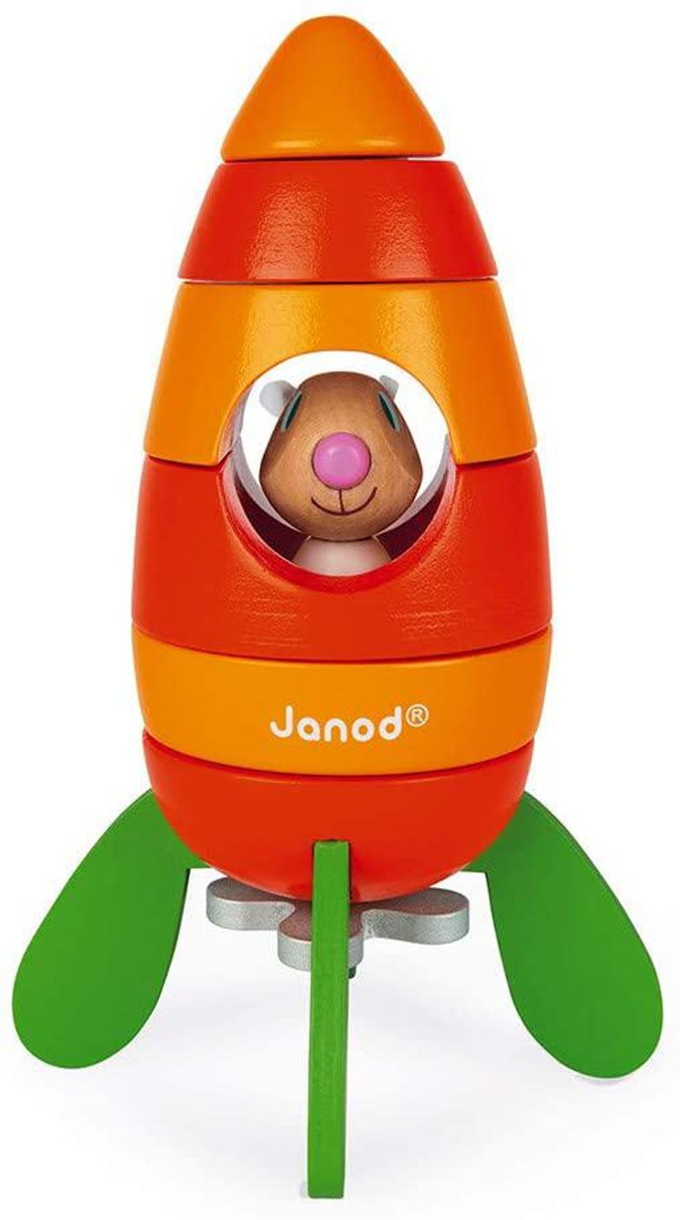 Janod magnetic carrot rocket game