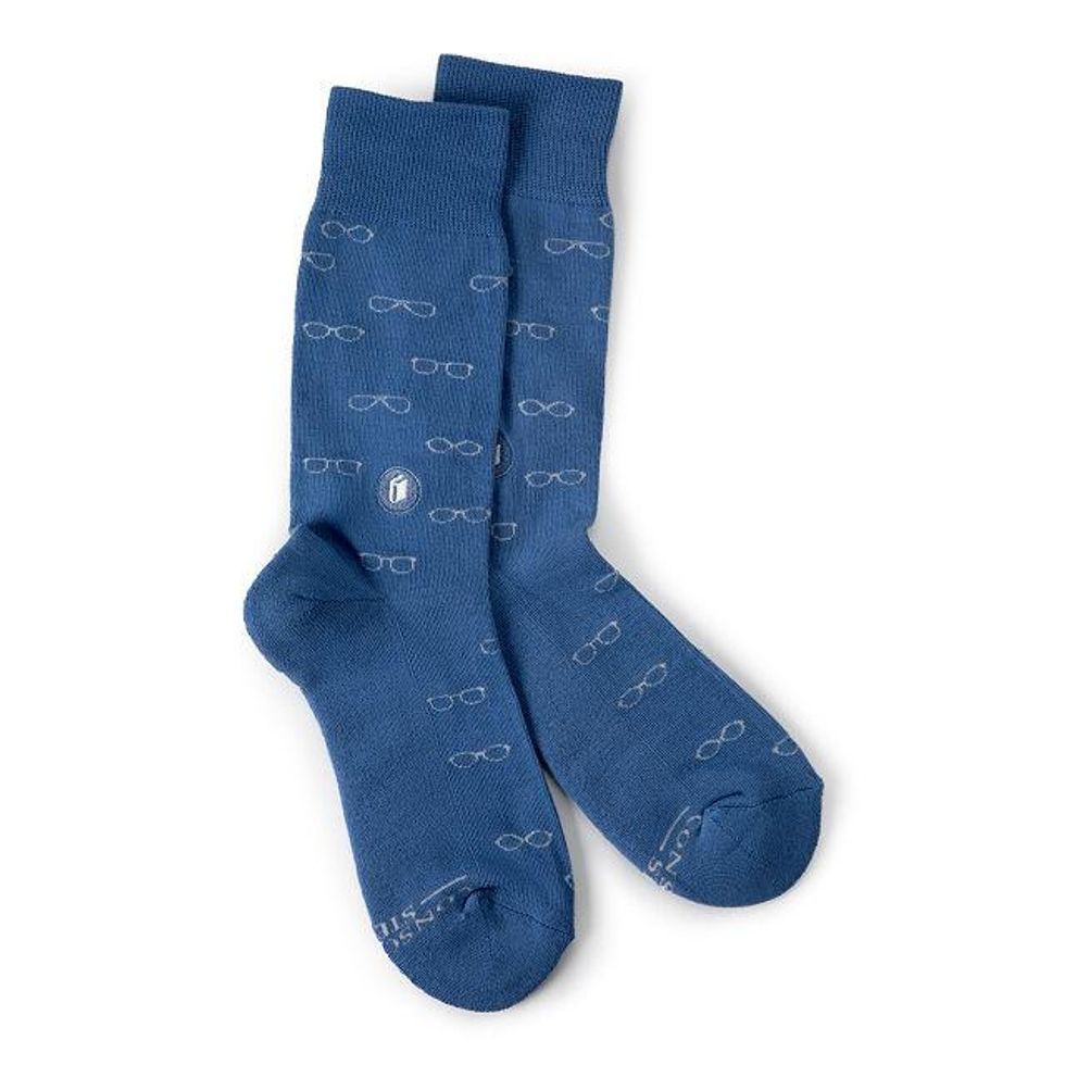 Uncommon Goods socks that give books