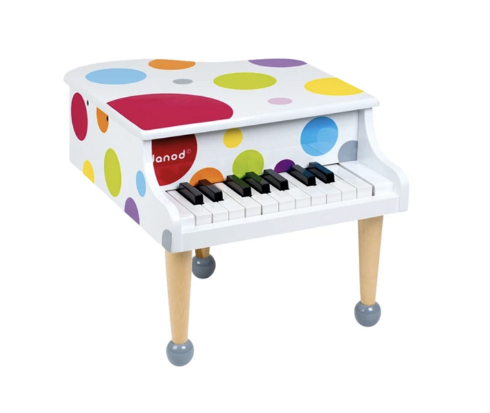 Janod Confetti grand piano toy