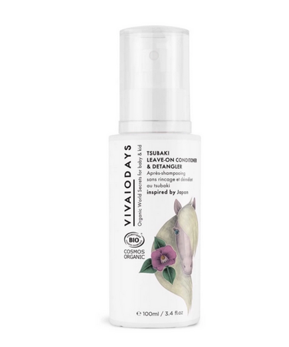 Tsubaki leave-on conditioner + detangler
