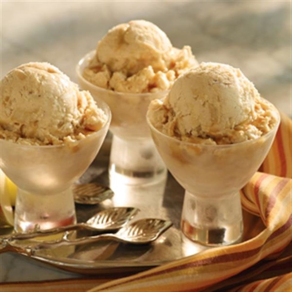 caramel apple ice cream