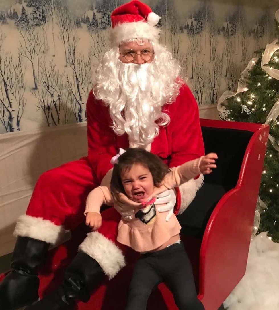 best kids and santa pictures 11 Motherly