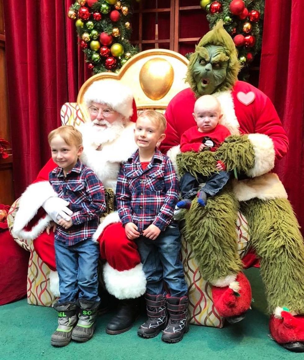 best kids and santa pictures 14 Motherly