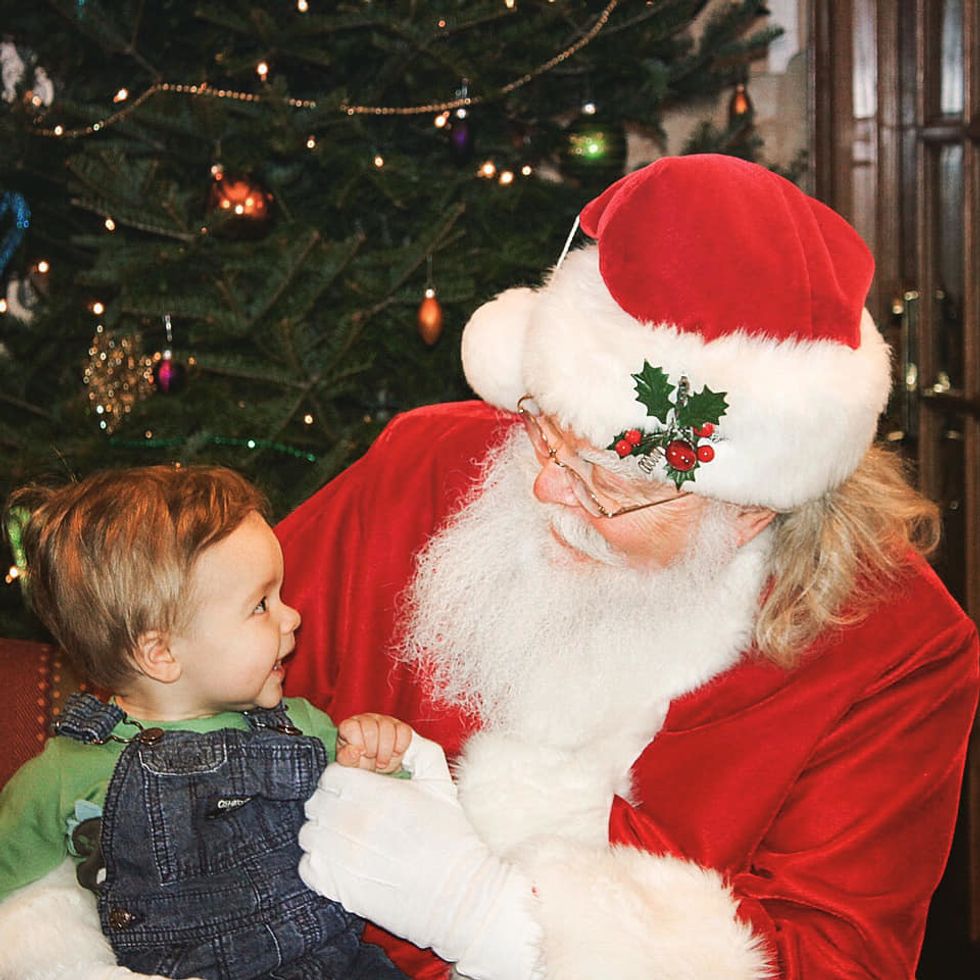 best kids and santa pictures 17 Motherly