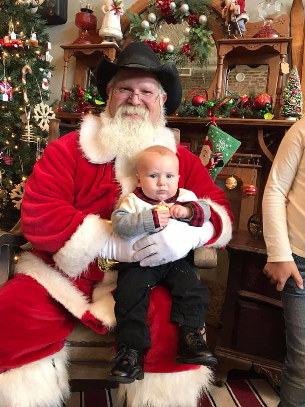 best kids and santa pictures 18 Motherly