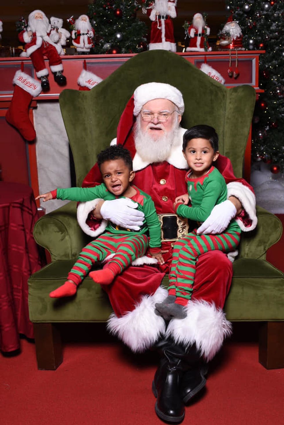 best kids and santa pictures 3 Motherly