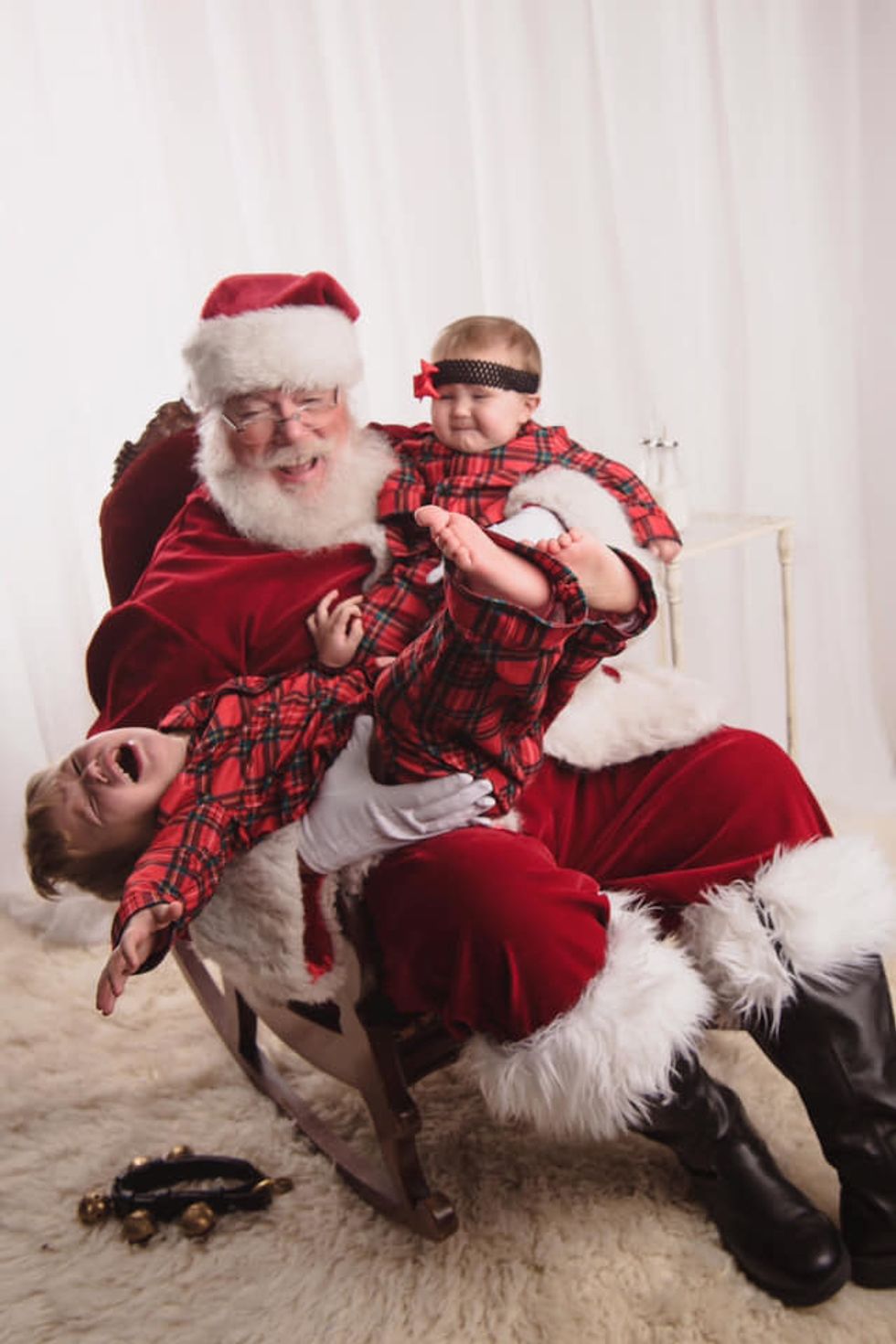 best kids and santa pictures 5 Motherly