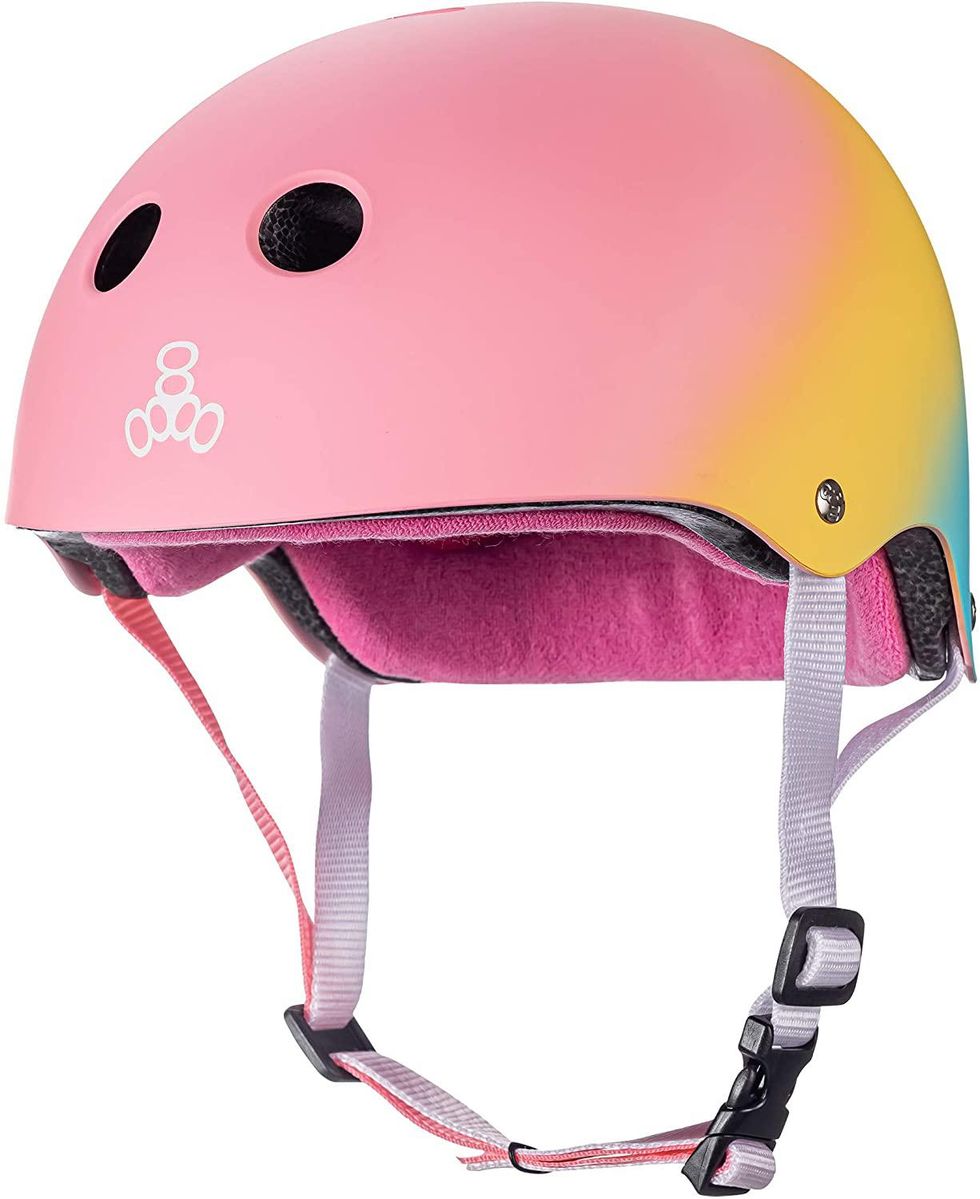 Triple Eight certified sweatsaver helmet