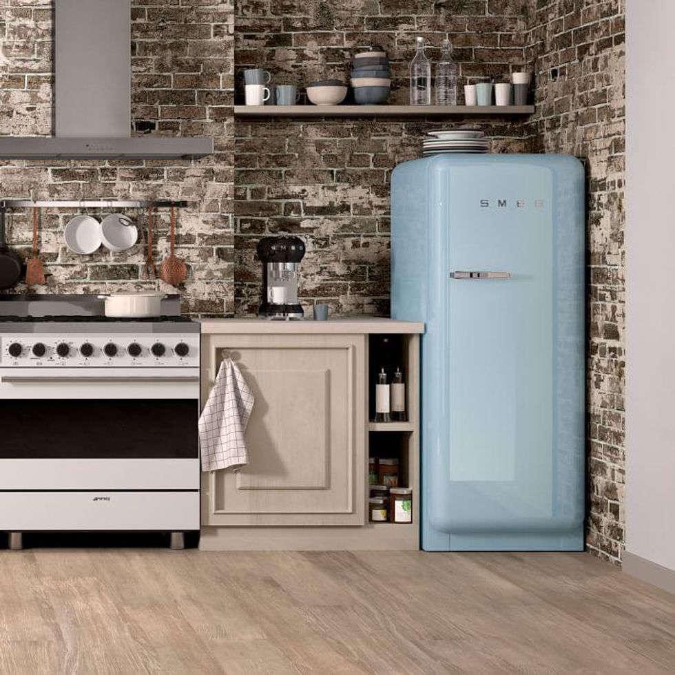 Smeg full size refrigerator