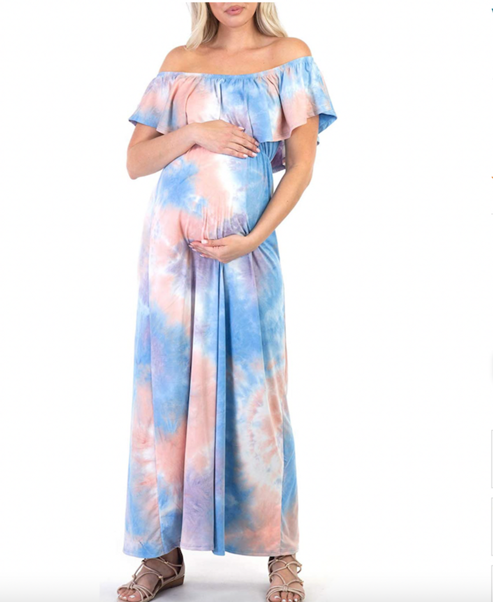 tie-dye-maternity-maxi-dress