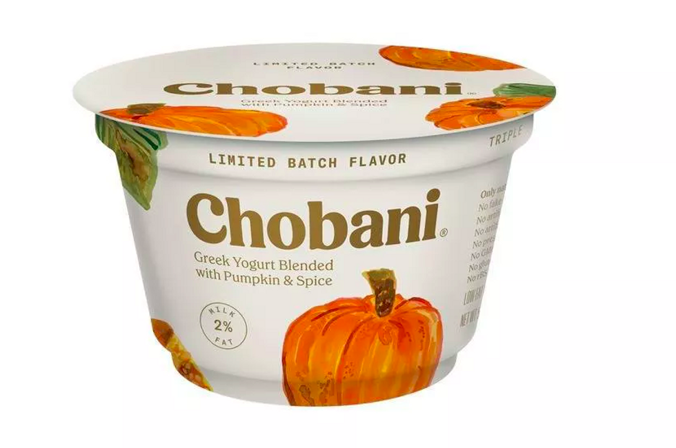 chobani pumpkin spice greek yogurt