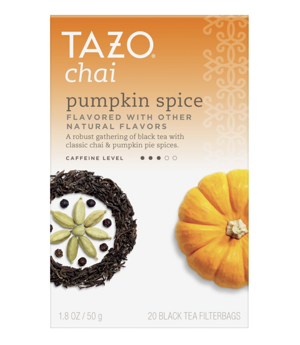 tazo chai pumpkin spice
