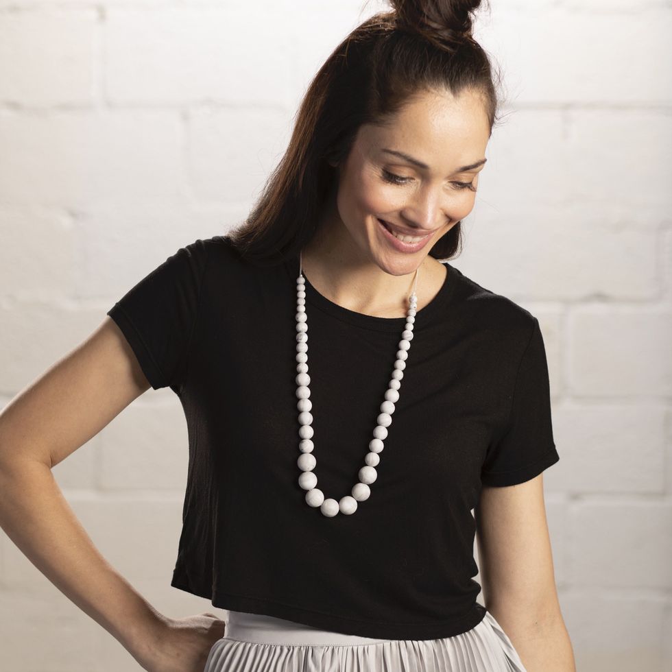 Anjie + Ash mona necklace