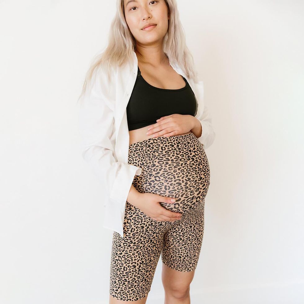 storq-leopard-print-biker-shorts